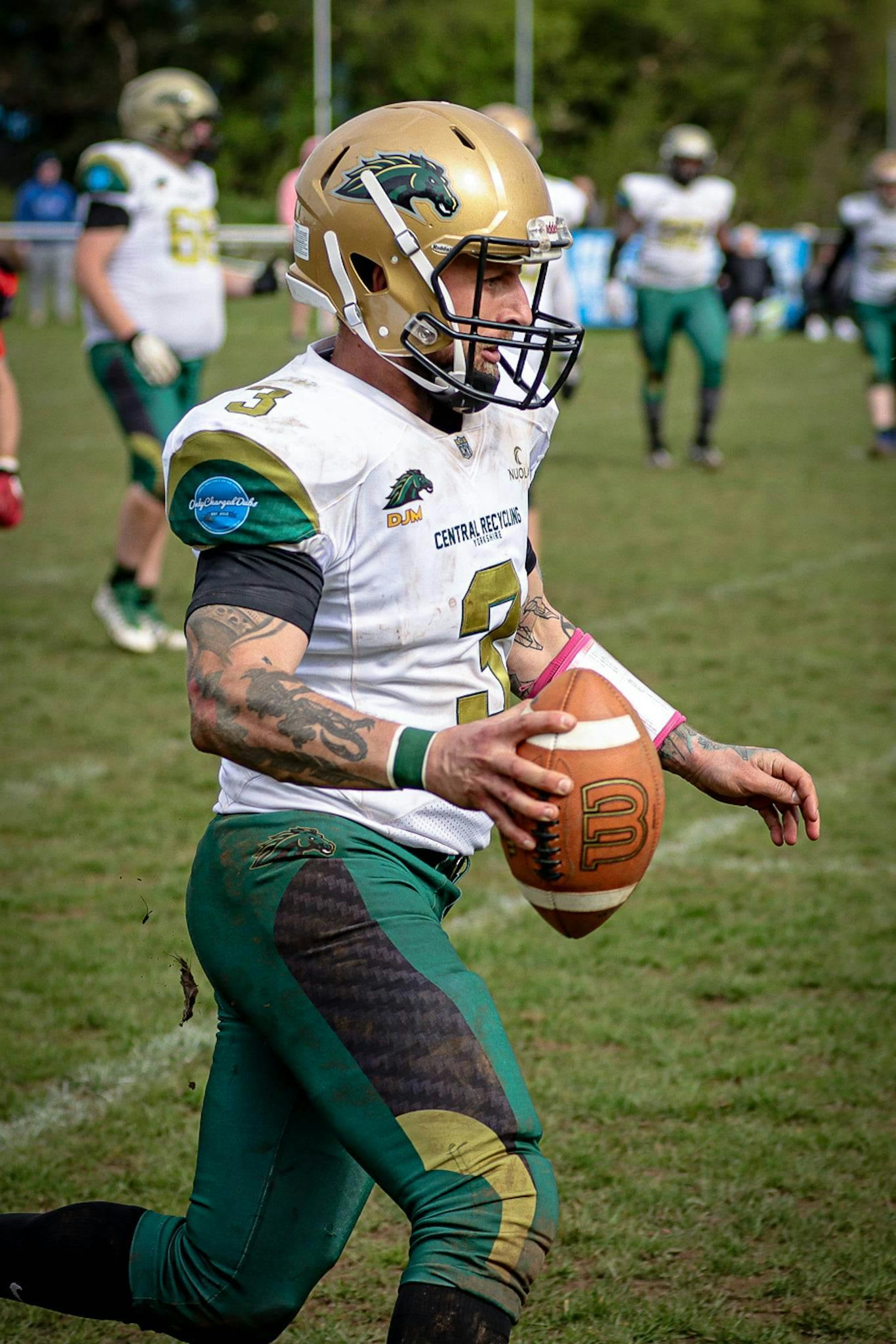 Doncaster Mustangs action shot